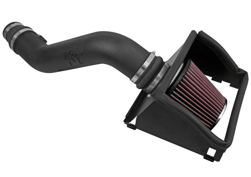 K&N 57-2596 Fuel Injection Air Intake Kit for FORD F150 V6-3.5L F/I, 2015-2016