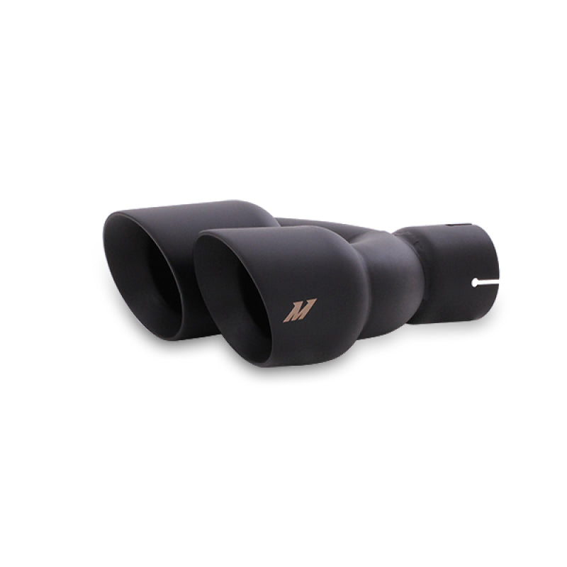 Mishimoto 14-16 Ford Fiesta ST 1.6L 2.5in Stainless Steel Resonated Cat-Back Exhaust w/ Black Tips MMEXH-FIST-14RBK