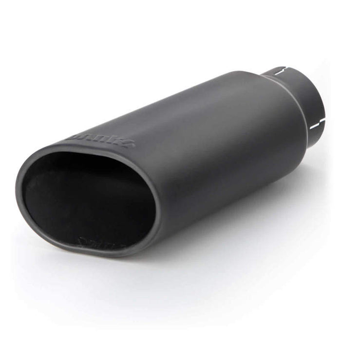Banks Power Tailpipe Tip Kit SS Obround Slash Cut Black 3.5in Tube 4.38in X 5.25in X 13.38in 52919
