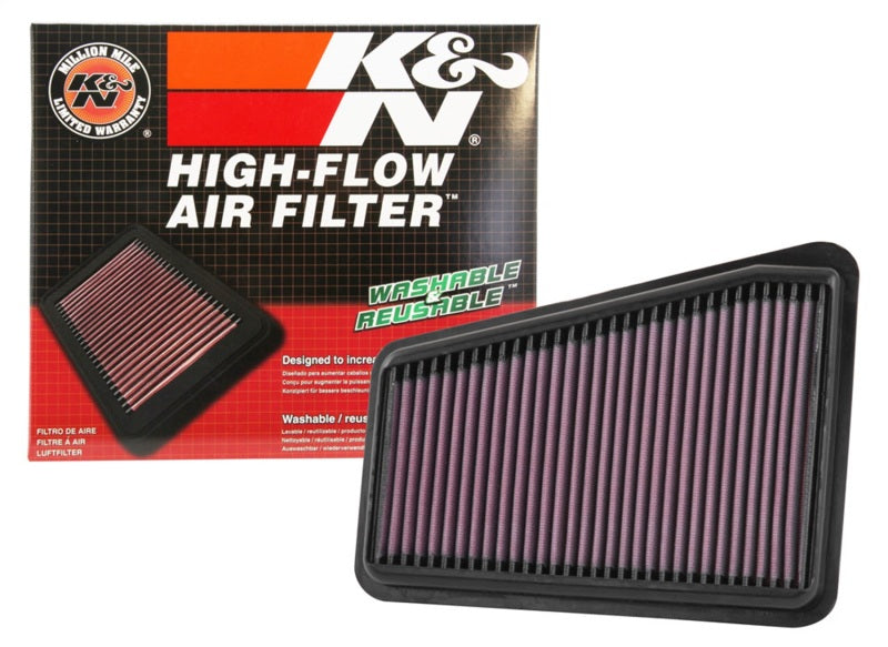 K&N 33-5067 Air Panel Filter for KIA STINGER GT V6-3.3L F/I, TWIN TURBO (LEFT SIDE) 2018