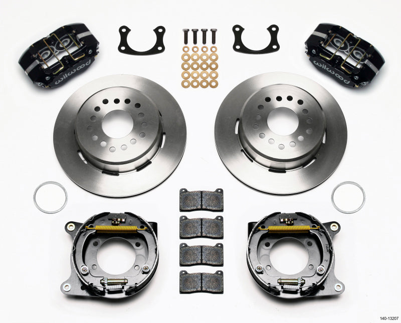 Wilwood Dynapro Dust-Boot P/S Park Brake Kit New Big Ford 2.50in Offset 140-13207