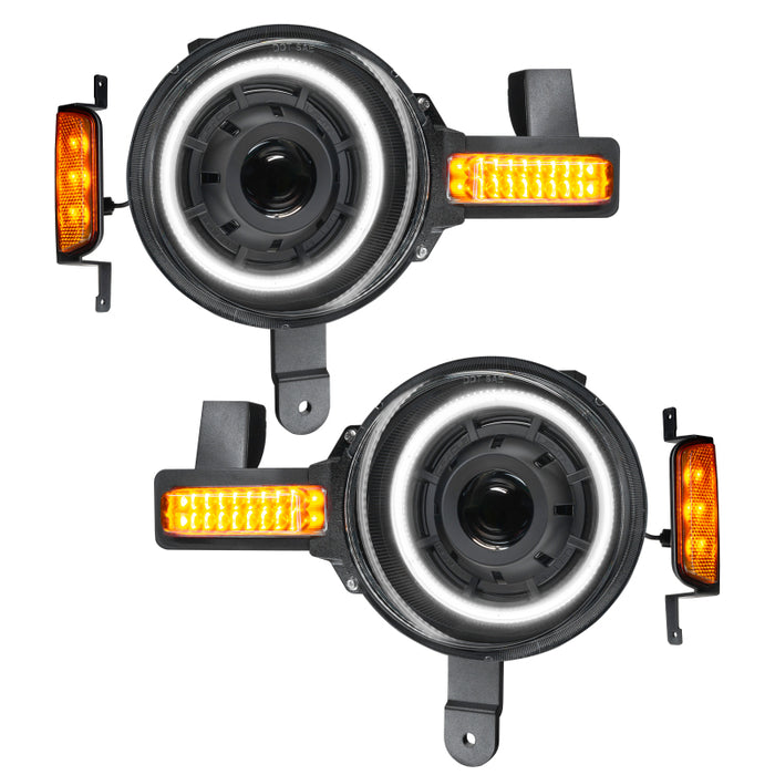 Oracle Lighting Oculus Bi-Led Projector Headlights For 2021+ Ford Bronco- White Led 5886-001