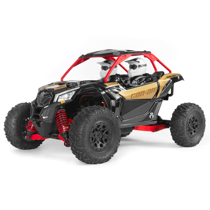 Axial RC Truck 1/18 Yeti Jr. Can-Am Maverick 4 Wheel Drive Brushed RTR Everything needed to run is Included AXI90069 Trucks Elec RTR 1/18 Off-Road