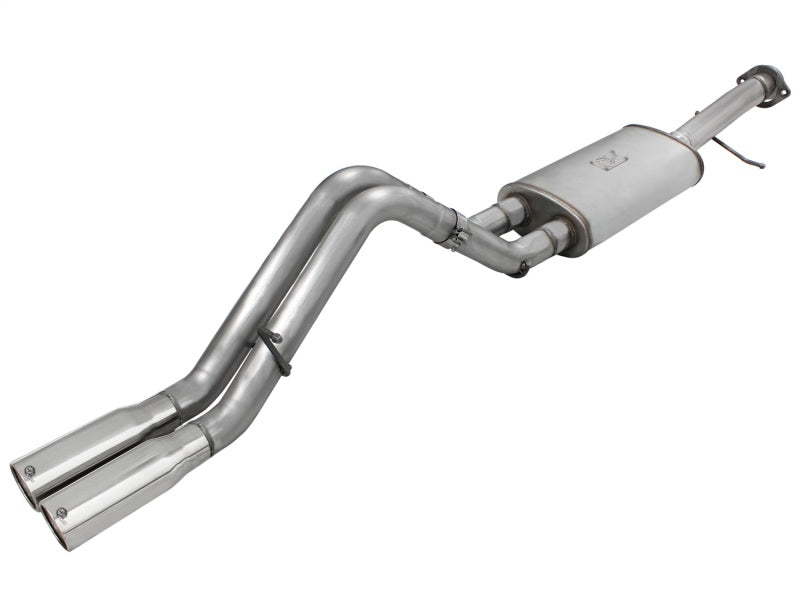 aFe Power MACHForce XP Exhaust System Cat-Back 409 Stainless Steel 07-08 Hummer H2 V8 6.0L/6.2L 49-44049