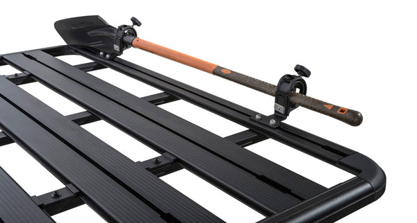 Rhino-Rack Multi-Purpose Shovel & Conduit Holder Bracket for 5 Series Pioneer Racks 53100