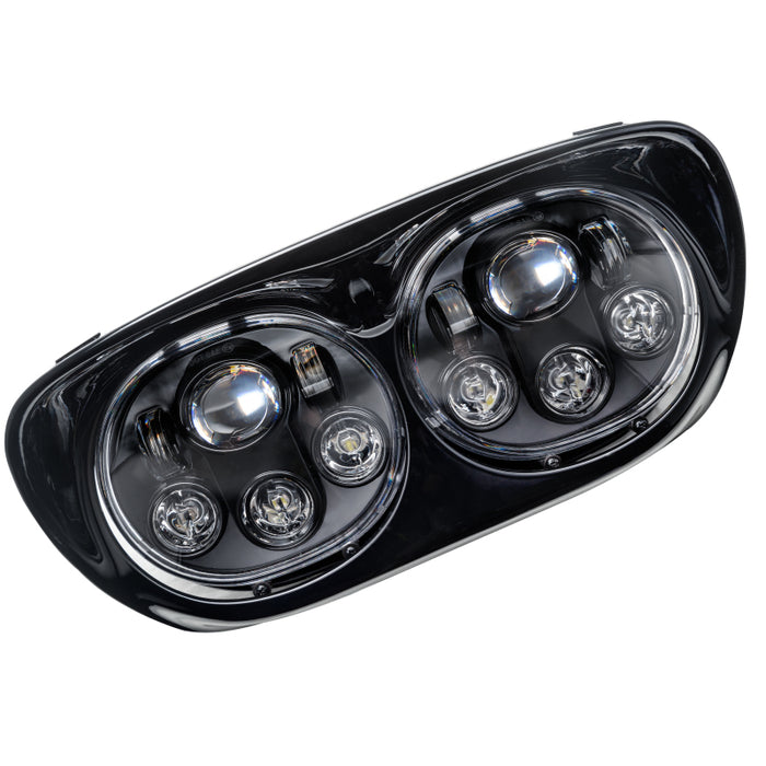 Oracle Harley Road Glide Replacement LED Headlight Black SEE WARRANTY 6918-001