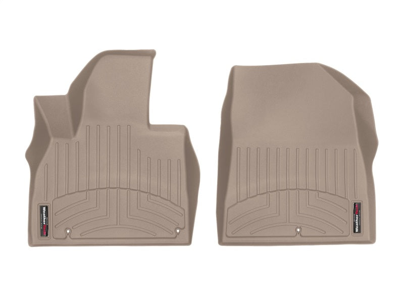 WeatherTech 2020+ Kia Telluride Front FloorLiner Tan 4515321