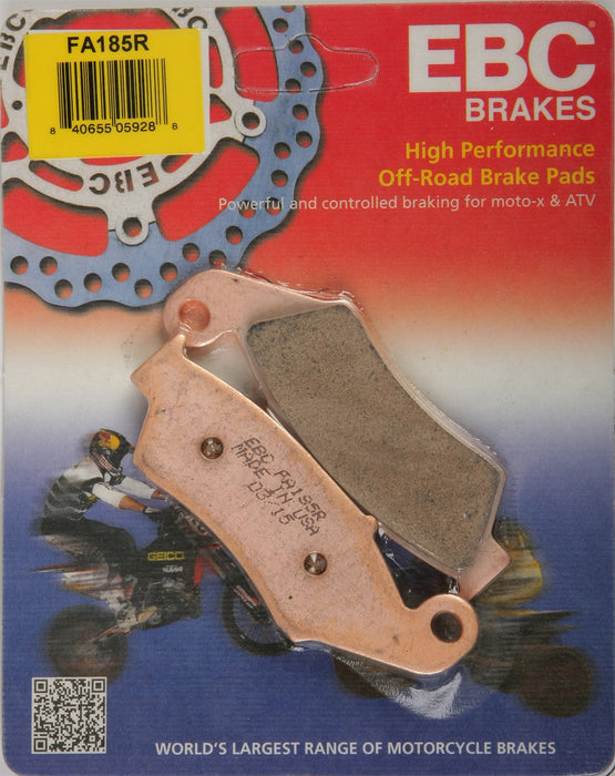 EBC Brakes FA185R Disc Brake Pad Set, Black, One Size