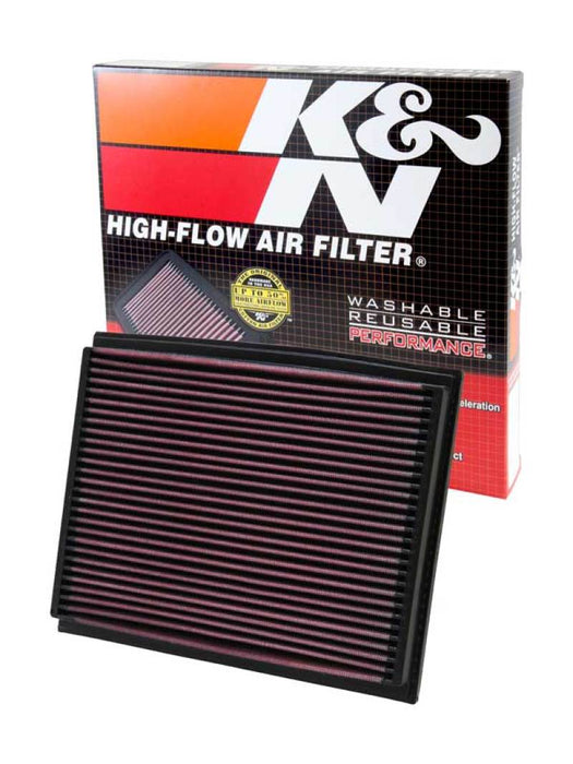 K&N Engine Air Filter: High Performance, Premium, Washable, Replacement Filter: 2000-2013 Audi/Seat (A4 Cabriolet, S4, RS4, A4 Quattro Cariolet, A4, A4 Quattro, Exeo) , 33-2209