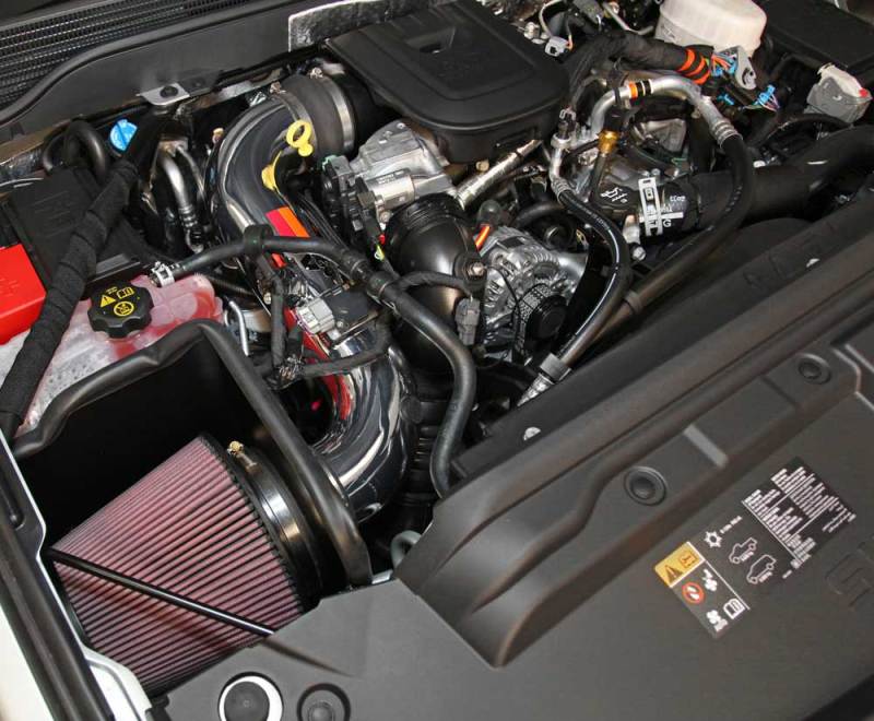 K&N 77-3087KP Performance Intake Kit for GMC SIERRA 2500/3500HD V8-6.6L DSL, 2015-2016