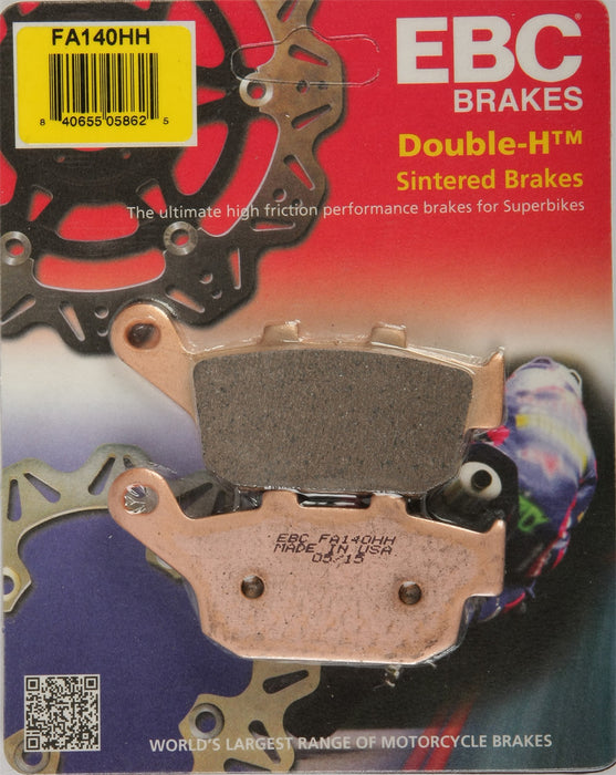 EBC Brakes FA140HH Disc Brake Pad Set, black