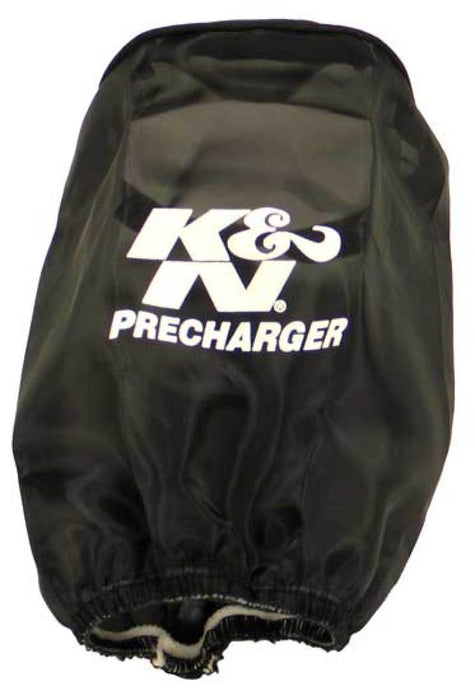 K&N Precharger Air Filter Wrap Round Straight Black 4in ID x 6in H RU-1470PK