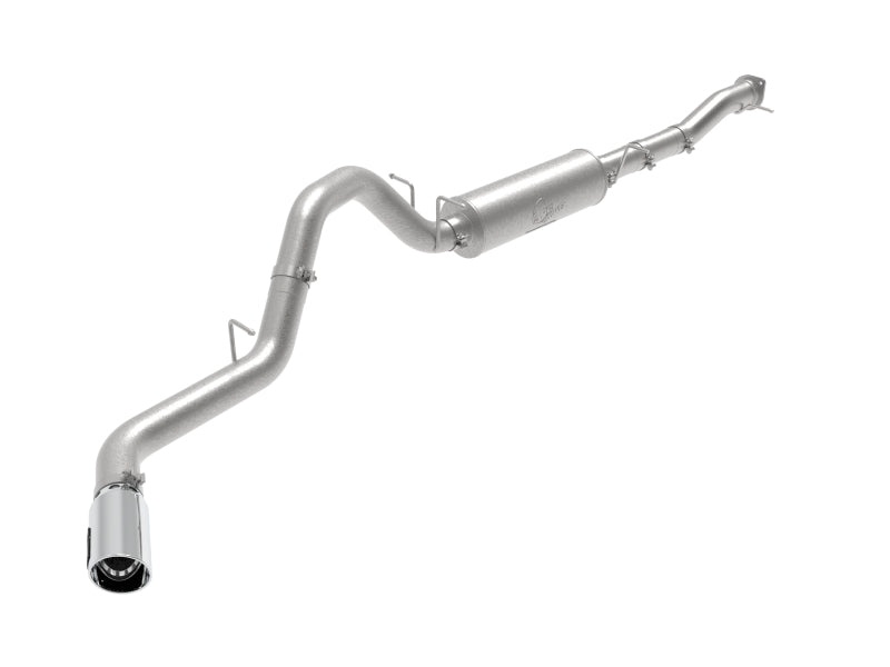 aFe Apollo GT Series 3in 409SS Cat-Back Exhaust w/ Polished Tip 2020 GM 2500/3500HD V8 6.6L L8T 49-44122-P