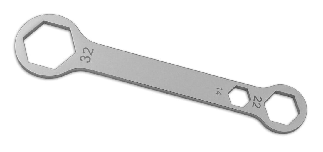 Cruz Tools  AW142232; Combo Axle Wrench 14X22X32-mm