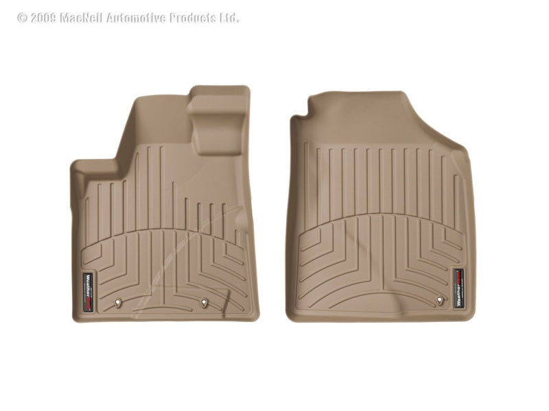 WeatherTech 05 Honda Pilot Front FloorLiner Tan 450221