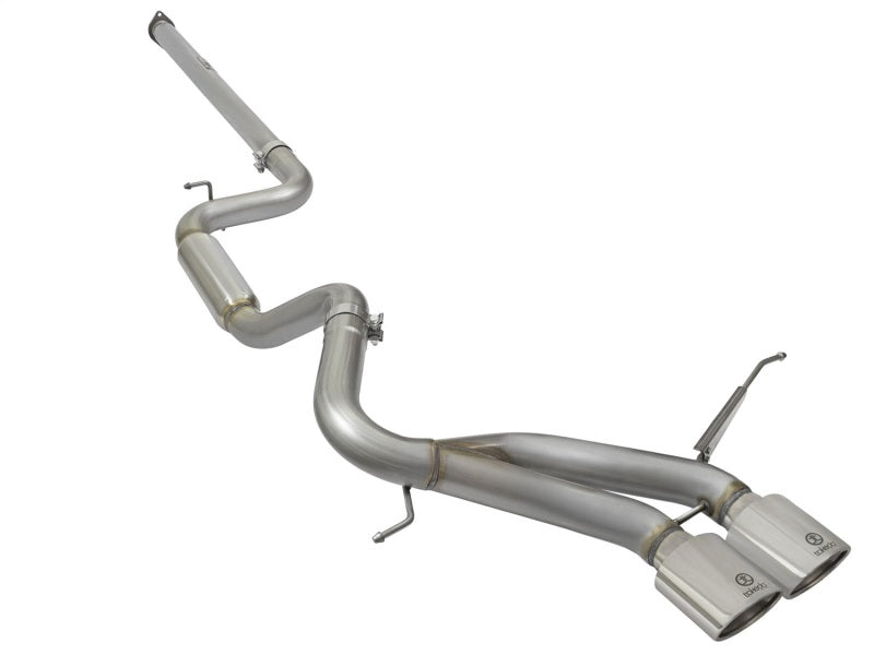 aFe POWER Takeda 3in 304 SS Cat-Back Exhaust w/ Polished Tips 13-17 Ford Focus ST L4-2.0L (t) 49-33083-P