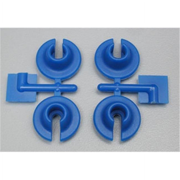 RPM RPM73155 Lower Spring Cups for Traxxas and Losi Shocks - Blue