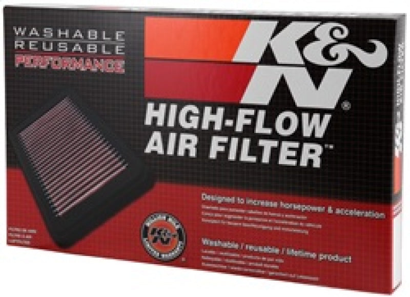 K&N Engine Air Filter: Increase Power & Acceleration, Washable, Premium, Replacement Car Air Filter: Compatible With 1980-1992 Alfa Romeo (75/Milano, Gtv-6, 90, Milano), 33-2545