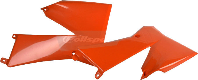 Polisport Radiator Shroud - Orange, Color: Orange 8428300001