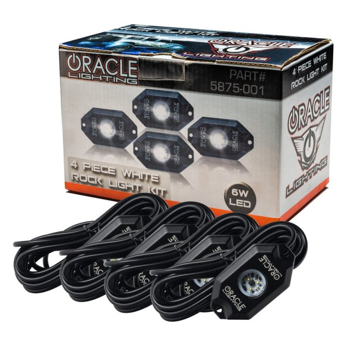 Oracle Lighting Underbody Wheel Well Rock Light Kit White (4Pcs) Mpn: 5875-001