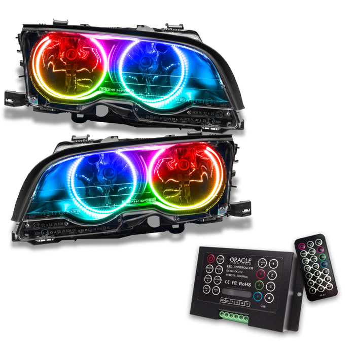 Oracle 99-01 BMW 3 Series Coupe HL (Halogen) ColorSHIFT w/ 2.0 Controller SEE WARRANTY 8113-333