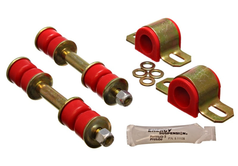 Energy Suspension 79-94 Toyota Pickup 2WD (Exc T-100/Tundra) Red 25mm Front Sway Bar Bushing Set 8.5104R