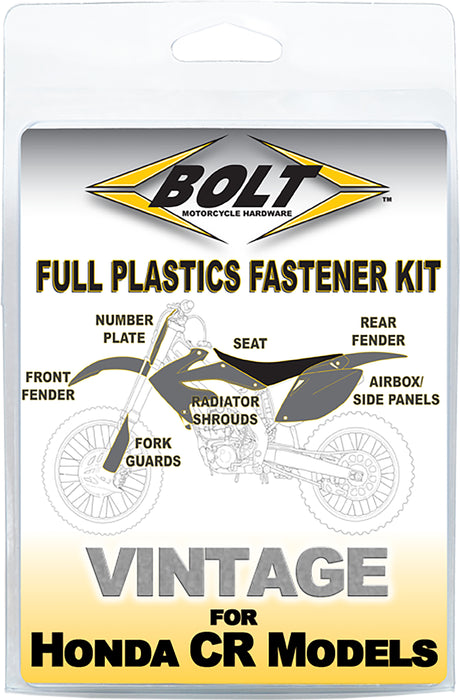 Bolt MC Hardware HON-9092102 Honda Body Work Fastener Kit