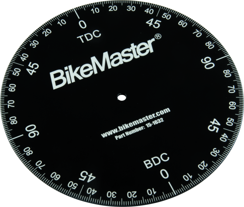 Bikemaster Aluminum Timing Degree Wheel 37-002
