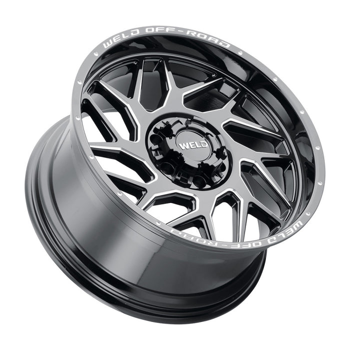 Weld Off-Road W117 20X10 Fulcrum 6X135 6X139.7 ET-18 BS4.75 Gloss Black MIL 106.1 W11700098475