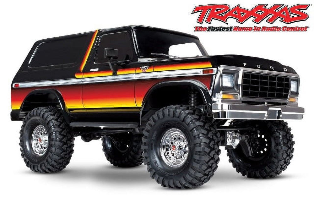 Traxxas 82046-4-SUN Bronco Ranger XLT TRX-4 1/10 Scale and Trail Crawler Truck