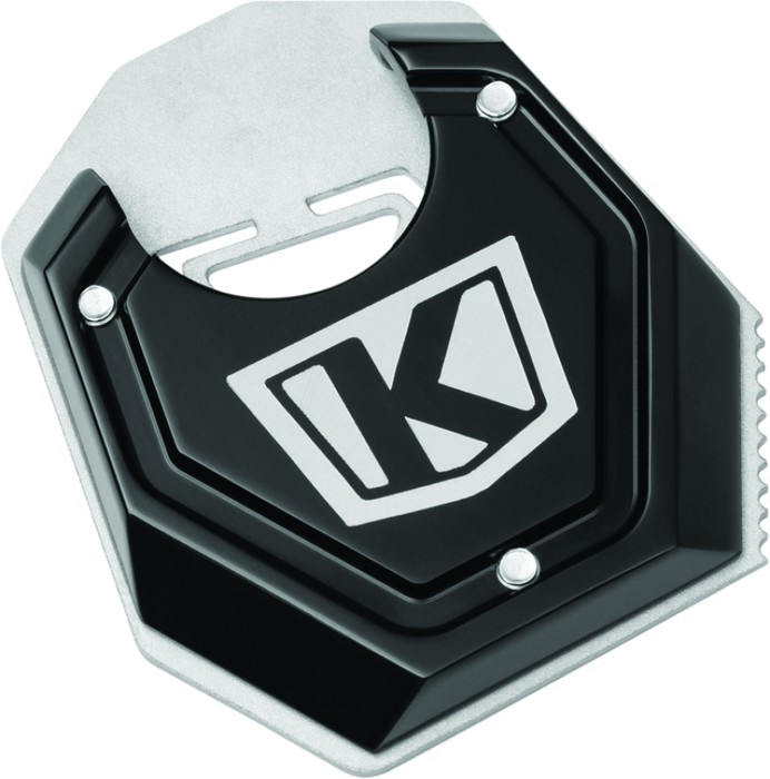 Kuryakyn Motorcycle Accessory: Lodestar Aluminum Kickstand Shoe For Bmw Motorcycles, Black 3838