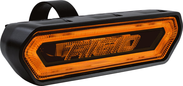 RIGID Chase Rear Facing LED Light, Brake Light, Safety Light For Off Road for ATV, UTV, Rail, Buggy, Fits Jeep, Off Roading Vehicle, Easy to Install. Off Roading Accessories (Amber 90122
