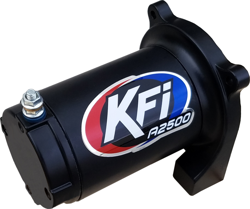 Kfi Motor-25-Bl Winch Plow Mount, Black MOTOR-25-BL