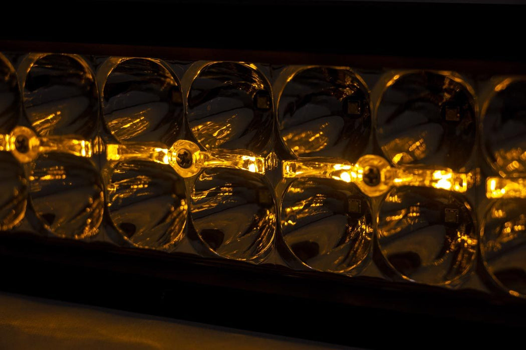 Rough Country Chrome Series Led Light 20 Inch Dual Row Amber Drl 70920DA