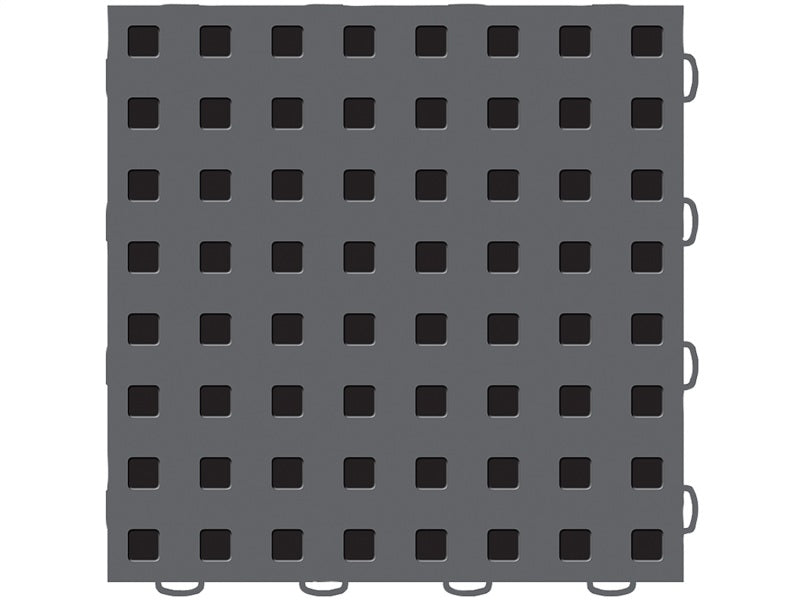 WeatherTech TechFloor 3in x 12in Tiles(Right Loop) Dark Grey/Black 51T312RL DG-BK