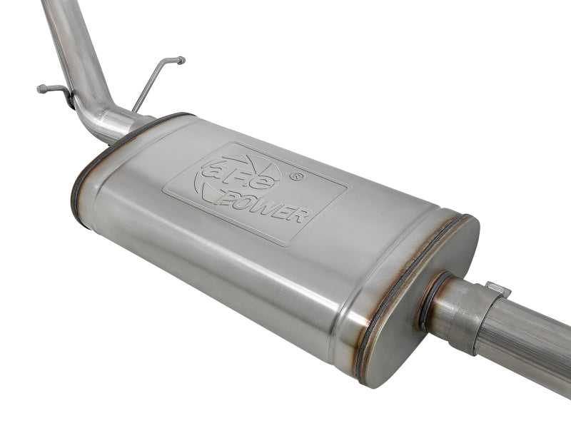 aFe Vulcan Series 3in 304SS Exhaust Cat-Back w/Pol Tip 2019 GM Silverado/Sierra 1500 V6-4.3L/V8-5.3L 49-34106-P