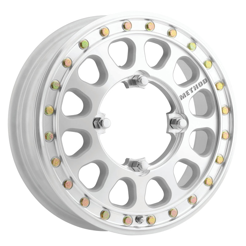 Method MR401-R UTV Beadlock 15x5 / 5+0/43mm Offset / 4x156 / 127mm CB Machined Raw Wheel MR40155046346B2