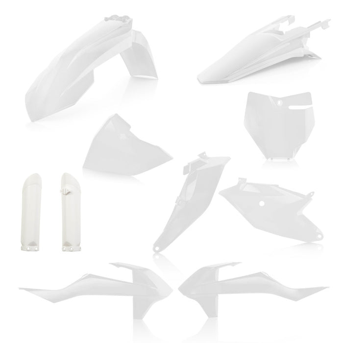 Acerbis - 2686020002 - Full Plastic Kit White
