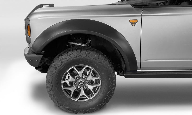 Bushwacker 2021+ Ford Bronco 4-Door Extend-A-Flares 4pc Black 20961-02