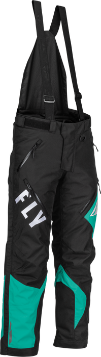 Fly Racing 2023 Women's SNX Pro Pants (Black/Mint, Large)