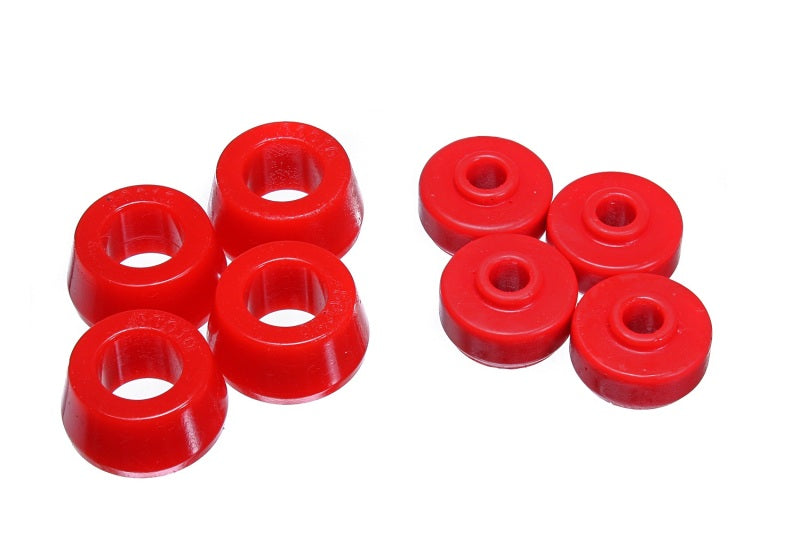 Energy Suspension 1996-2009 Toyota 4Runner Rear Shock Bushings (Red) 8.8102R