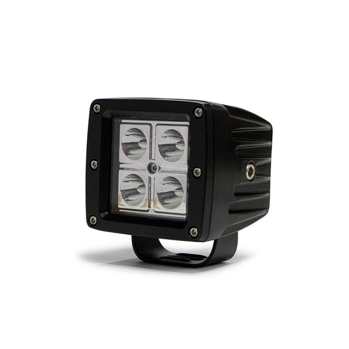 DV8 Offroad 3in Cube LED Light 20W Spot 5W LED Chrome B3CE16W4W