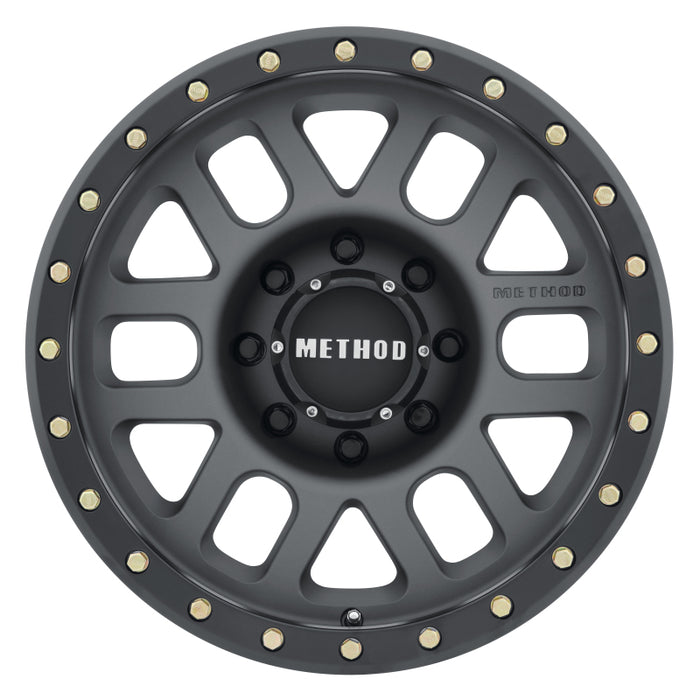 Method Race Wheels MR30989088818 MR309 Grid, 18x9, +18mm Offset, 8x180, 130.81mm