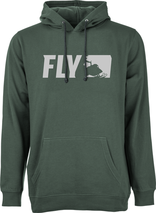 Fly Racing 354-0162X Fly Primary Hoodie Alpine Green XL