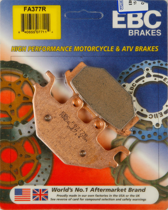 EBC Brakes FA377R Disc Brake Pad Set