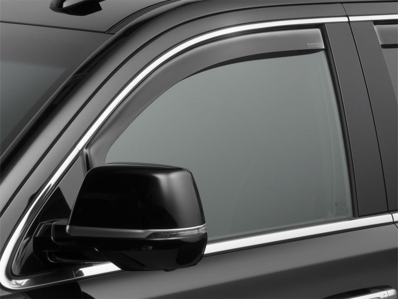 WeatherTech 2020+ Ford Explorer Front Side Window Deflectors Dark Smoke 80954