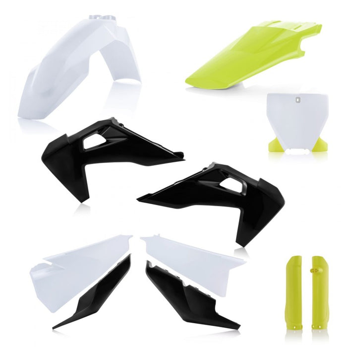 Acerbis Full Plastic Kit for Husqvarna White/Black/Yellow 2726557296