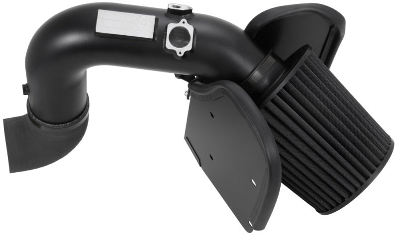 K&N 07-09 Compatible with Dodge Ram Pickup 2500/3500 6.7L DSL Black Performance Intake Kit 71-1557