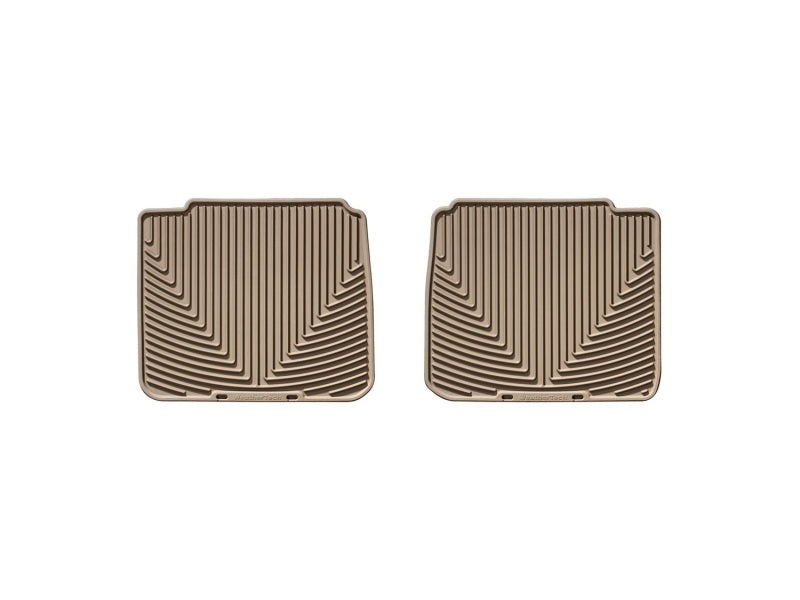 WeatherTech 06-10 Lexus GS Rear Rubber Mats Tan W85TN