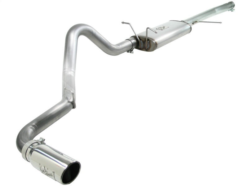 aFe MACHForce XP Exhaust Cat-Back 3in SS-409 w/ Polished Tip 97-03 Ford F-150 V8 4.6/5.4L 49-43043-P